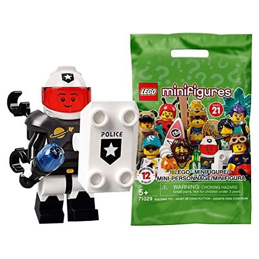 LEGO 71029 Collectable Minifigures Series 21 - Space Police Guy