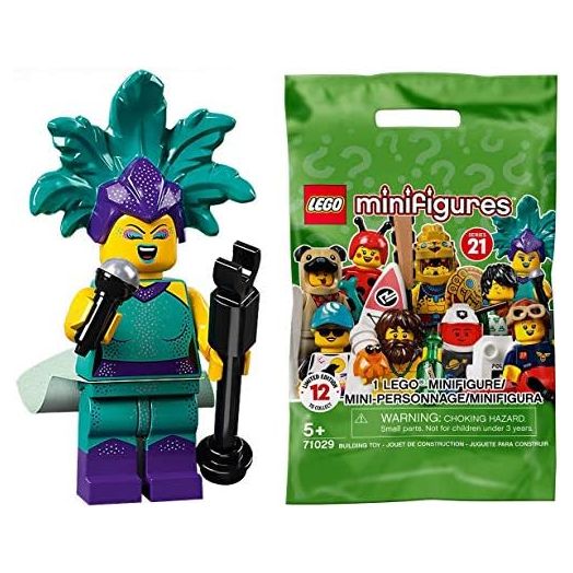 LEGO 71029 Collectable Minifigures Series 21 - Cabaret Singer