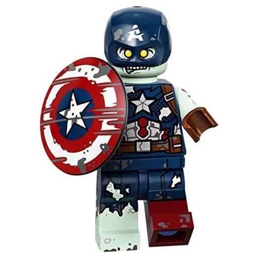 LEGO Marvel Series 1 Zombie Captain America Minifigure 71031