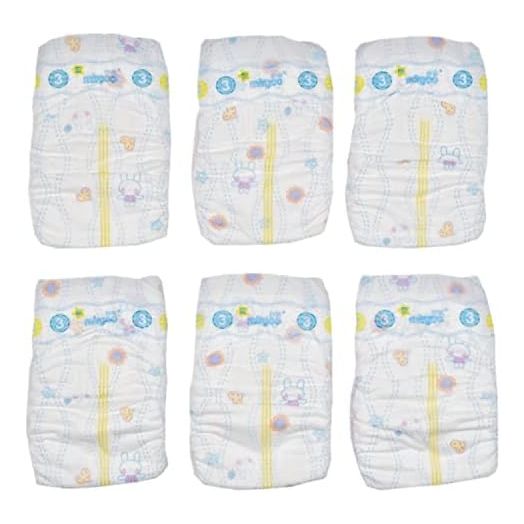 MAIHAO Reborn Baby Dolls Diapers 18-28 inch Newborn Reusable 6-Piece Pack Fit 18-28" Reborn Newborn Dolls
