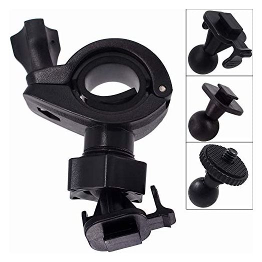 iSaddle CH205 Car Rearview Mirror Mount Holder Bicycle Handlebar Video Recorder Mount Holder for Car DVR Dash Cam Apeman/Yi Dash Cam/Z-Edge/BlackBox/Spy Tec/Transcend/DOD/Papago/Vicovation/HP