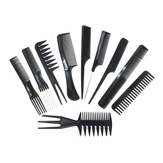 Magic 10 Piece Professional Styling Comb Set