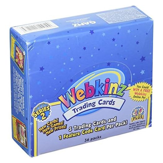 Webkinz Trading Cards Series 2 Sealed Box 36 Packs