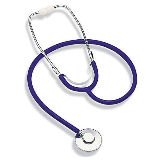 MABIS Spectrum Series Lightweight Nurse Stethoscope, Blue, 30 Inch