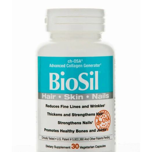 Natural Factors BioSil Skin, Hair, Nails - 30 Vegetarian Capsules