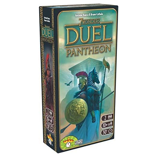 Repos Production 7 Wonders Duel Pantheon Board Game EXPANSION, Board Game for 2 Players, Ages 10 and up