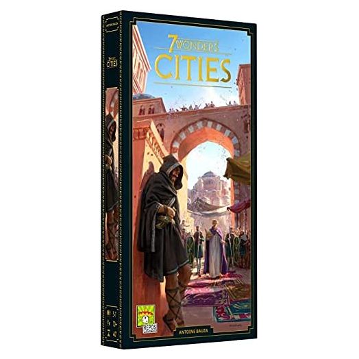 Repos Production 7 Wonders Cities Board Game EXPANSION, New Edition, Board Game