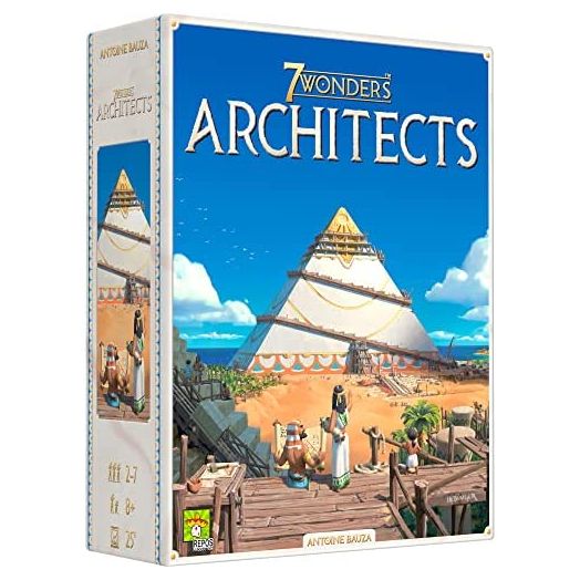 Repos Production 7 Wonders Architects, Strategy Game, Board Game