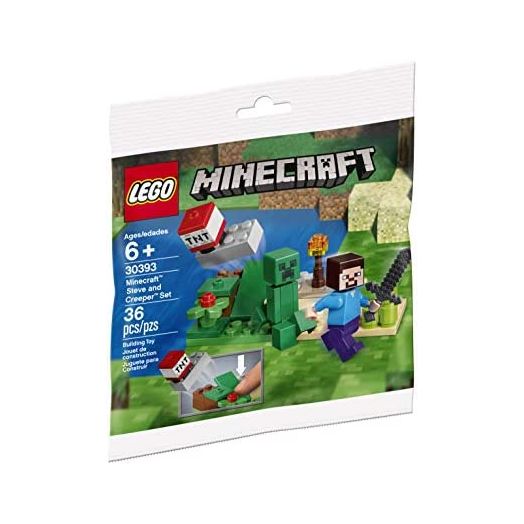 LEGO Minecraft Steve and Creeper Set polybag (30393)