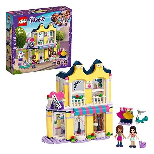 LEGO 41427 Friends Emma's Fashion Shop Accessories Store Play Set with Emma & Andrea