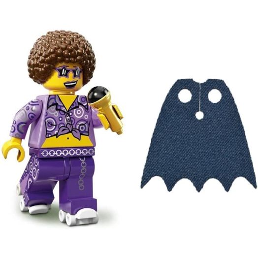 LEGO Series 13 Minifigure: Disco Dive Minifig with Mic (71008)