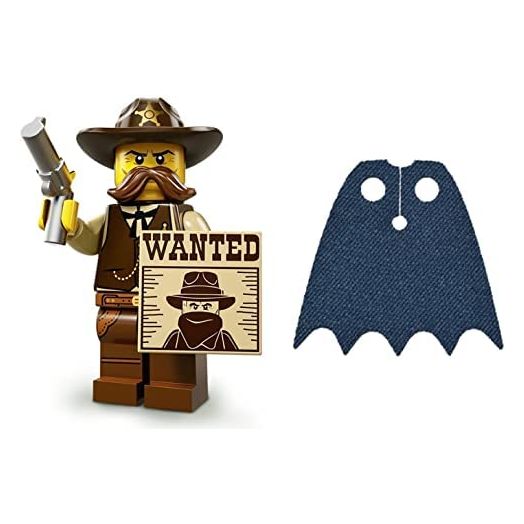 LEGO Series 13 Minifigures - Sheriff Minifig Western with Wanted Sign and Pistol (71008)