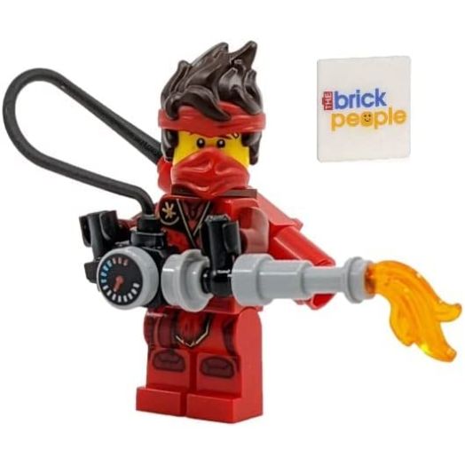 LEGO Ninjago: Kai The Island with Flamethrower Torch and Bonus Tile