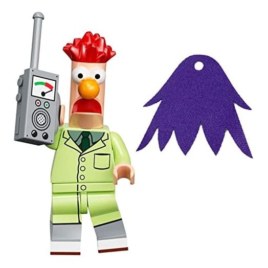 LEGO Minifigure Muppets Series: Beaker Minifig with Purple Cape (71033)