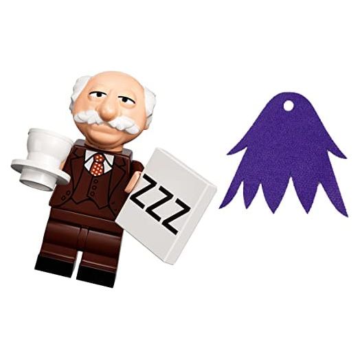 LEGO Minifigure Muppets Series: Waldorf Minifig with Additional Purple Cape (71033)