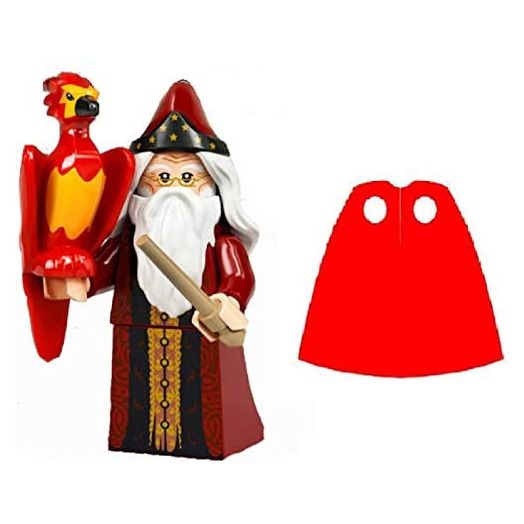 LEGO Harry Potter Series 2: Dumbledore with Extra Red Spongy Cape (71028)