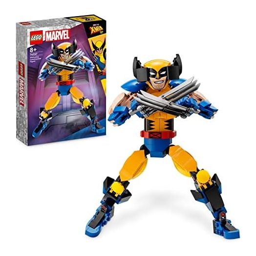 LEGO Super Heroes Marvel Wolverine Figure 76257, Toy Blocks, Present, American Comics, Superhero, Boys, Ages 8 and Up