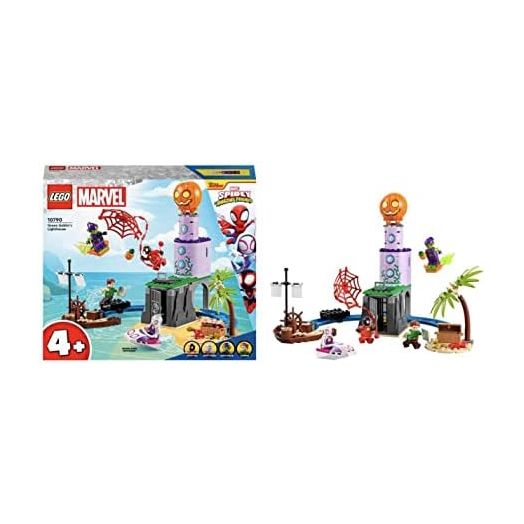 Lego Marvel Spidy and The Wow Friend: Green Goblin 10790 Toy Blocks, Present, American Comics, Superhero, Boys, Girls, 4 Years Old