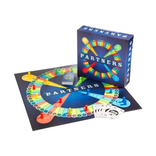 PARTNERS Board Game, 1st USA Edition, 4 Player Strategy Board Game