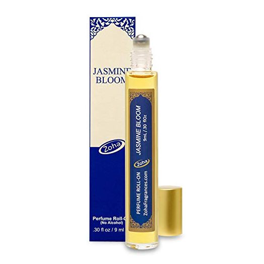 Zoha Jasmine Bloom, Alcohol free, oil Perfumes 9 ml/.30 oz