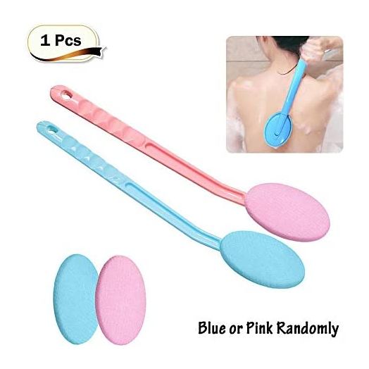 Easy Lotion Applicator, Back Rubs Massager Bath Brush, Extra Long Handle, Easily Self Apply Lotions, Great for Body Care