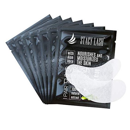 Stacy LASH Under Eye Gel Pads for Eyelash Extension (100 Pairs)