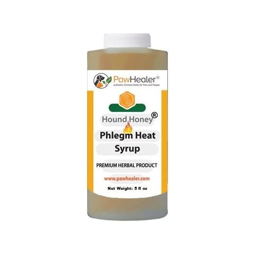 PawHealer® Dog Cough Remedy-Hound Honey Syrup (Phlegm-Heat)-for Loud, Honking Coughs-5 fl oz