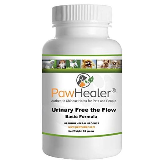Urinary Free The Flow-Basic - Bladder Stones Dogs - Natural Remedy Stone Prevention in Dogs - 50 Grams-Herbal Powder - Mix into Food