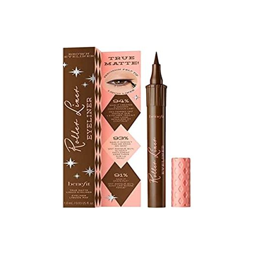 Benefit Cosmetics Roller Liner Matte Liquid Eyeliner in Brown - 0.03 FL OZ