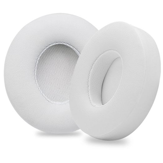 Replacement Ear Pads Cushions for Beats Solo 2 Wireless/Solo 3 Wireless Headphone, White