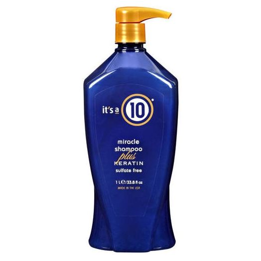 It's a 10 Miracle Shampoo Plus Keratin, 33.8 Fl Oz