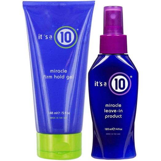 It's a 10 Miracle Leave In Product & Miracle Firm Hold Gel, 2 Pc