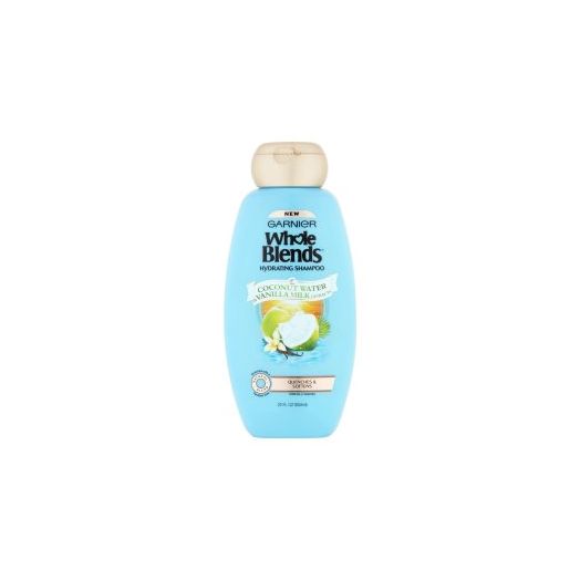 Garnier Whole Blends Hydrating Shampoo, Coconut Water & Vanilla Milk, 22 Oz