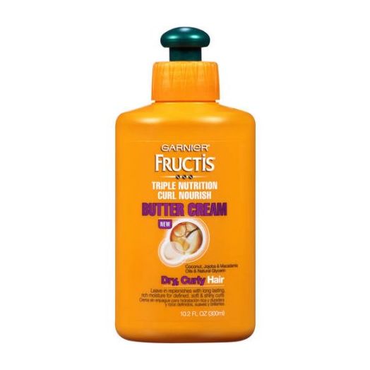 Garnier Fructis Triple Nutrition Curl Nourish Butter Cream, 10.2 fl oz