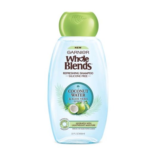 Garnier Whole Blends Coconut Water & Aloe Vera Extract Refreshing Shampoo 22 fl. oz. Bottle