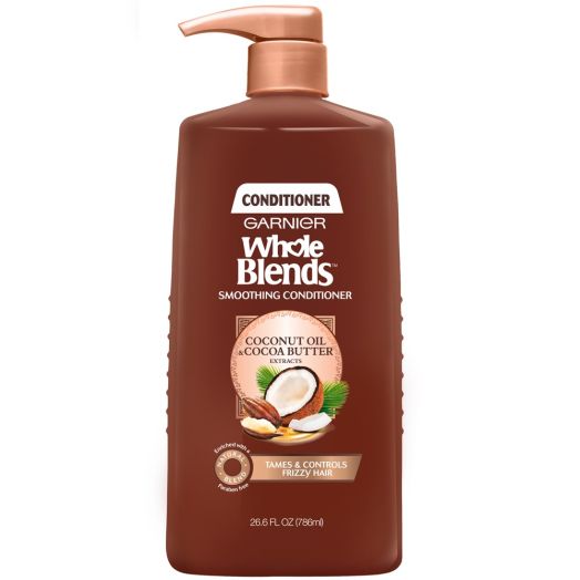Garnier Whole Blends Smoothing Conditioner with Coconut Oil, 26.6 fl oz