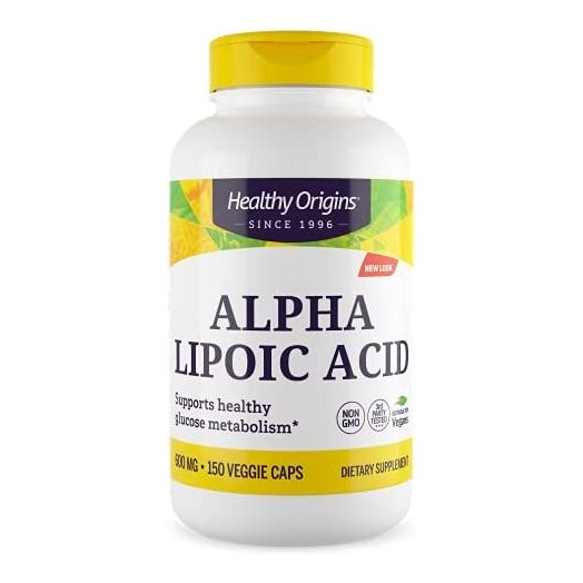 Healthy Origins Alpha Lipoic Acid 600 MG, 150 Count