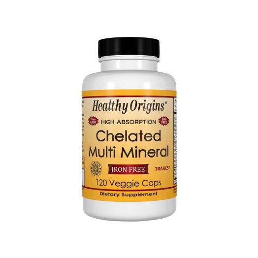 Healthy Origins Chelated Multi Mineral Vegetarian Capsules, 120 Ct