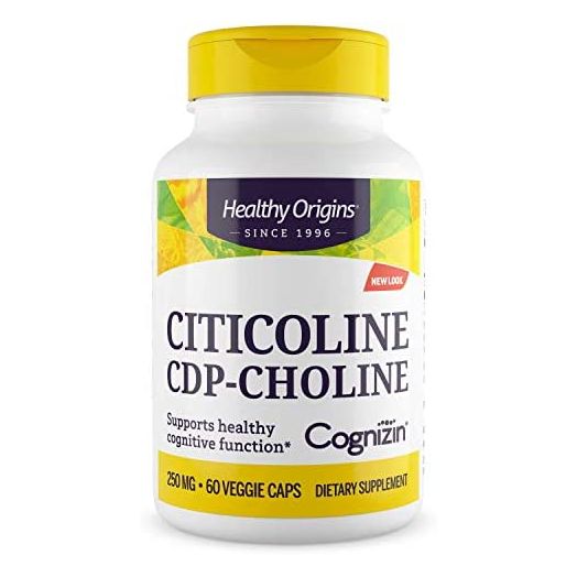 Healthy Origins Cognizin Citicoline 250 mg, 60 Veggie Caps