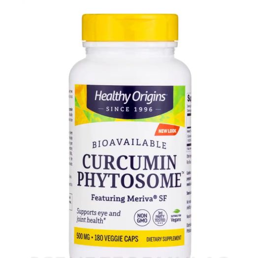 Healthy Origins Curcumin Phytosome featuring Meriva SF 500 mg - 180 Veggie Caps