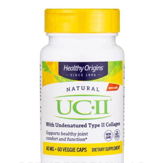 Healthy Origins UC-II 40 mg (with Undenatured Type II Collagen) - 60 Veggie Caps