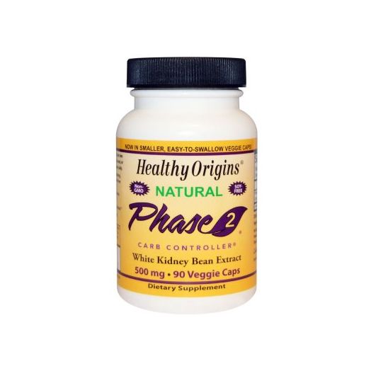 Healthy Origins Phase 2 Starch Neutralizer 500 mg - 90 Capsules