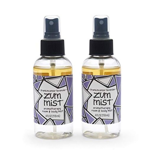 Zum Mist Room and Body Spray, Frankincense-Lavender, 4 fl oz (2 Pack)