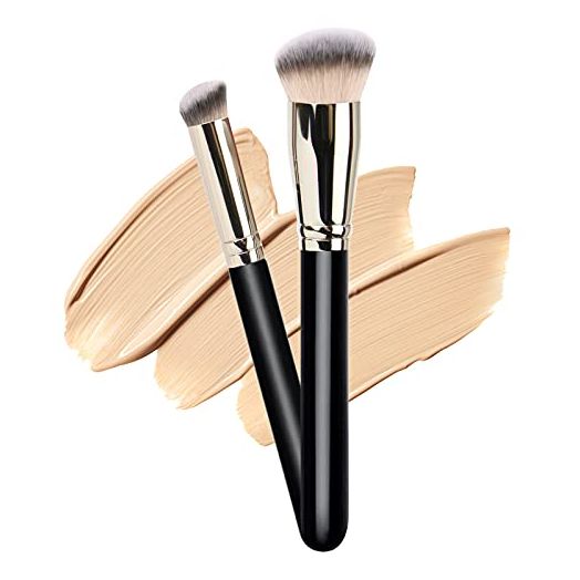 Makeup Brushes Dpolla Pro Foundation Brush and Flawless Concealer Brush