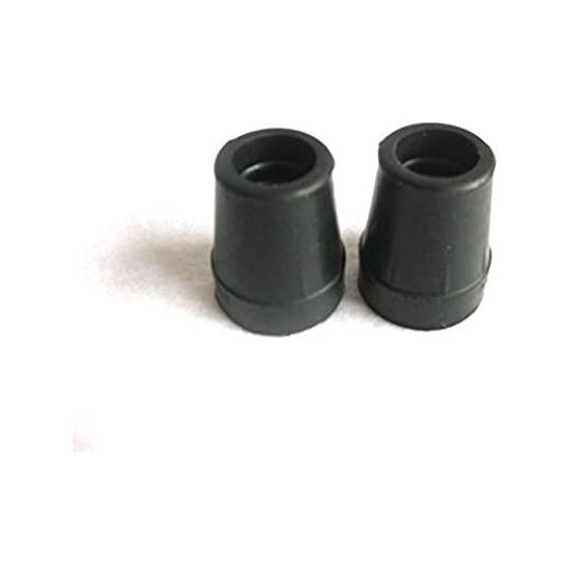 Harvy 1/2" Heavy Duty Black Rubber Replacement Cane Tip. (2 Pack) …