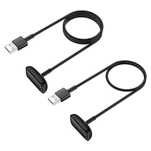 EEweca Charger Cable for Fitbit Luxe/Charge 5, for Fitbit Luxe/Charge 5 Fitness Tracker (2 Pack)