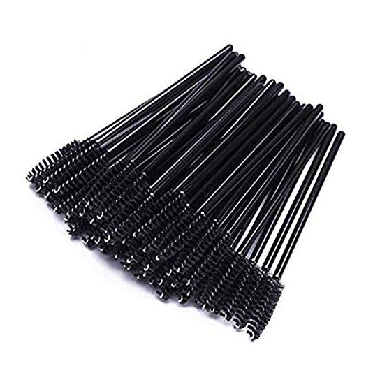 Tbestmax 300 Disposable Spoolies Mascara Eyelash Wands Brush for Eyelash Extension Eyebrow and Makeup Color