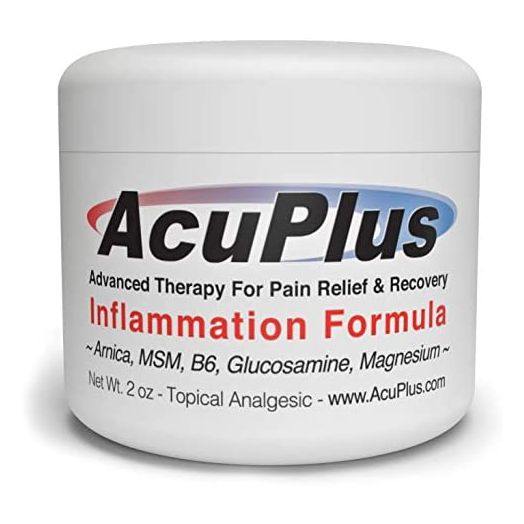 AcuPlus Pain Relief Cream - Advanced Therapy for Relief and Recovery from Bursitis, Tendonitis, Joint Pain, Arthritis Pain, and Muscle Pain - Back Pain Relief (2 Ounce (Pack of 1))