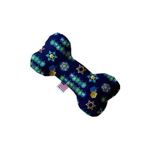 Mirage Pet Products Chanukah Bliss Plush Bone Dog Toy (6" Bone)