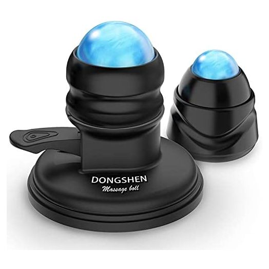 Massage Ball Deep Tissue DONGSHEN 2 in 1 Mountable and Removable Trigger Point Massager  for Relieve Muscle and Joint Pain Relax Full Body